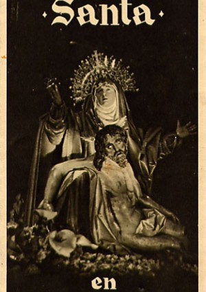 Programa Procesiones Semana Santa 1952