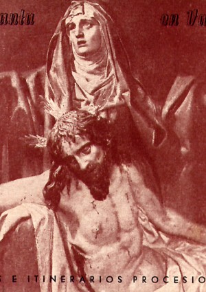 Programa Procesiones Semana Santa 1956